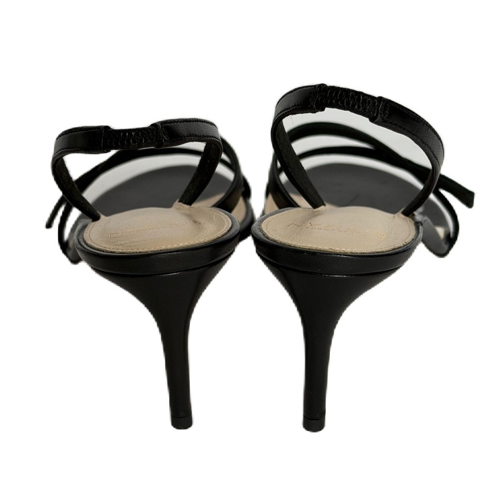 Alexandre Birman Black Leather Sandals Size 39.5 NWB Tita 60 Couros/Preto - Picture 4 of 8